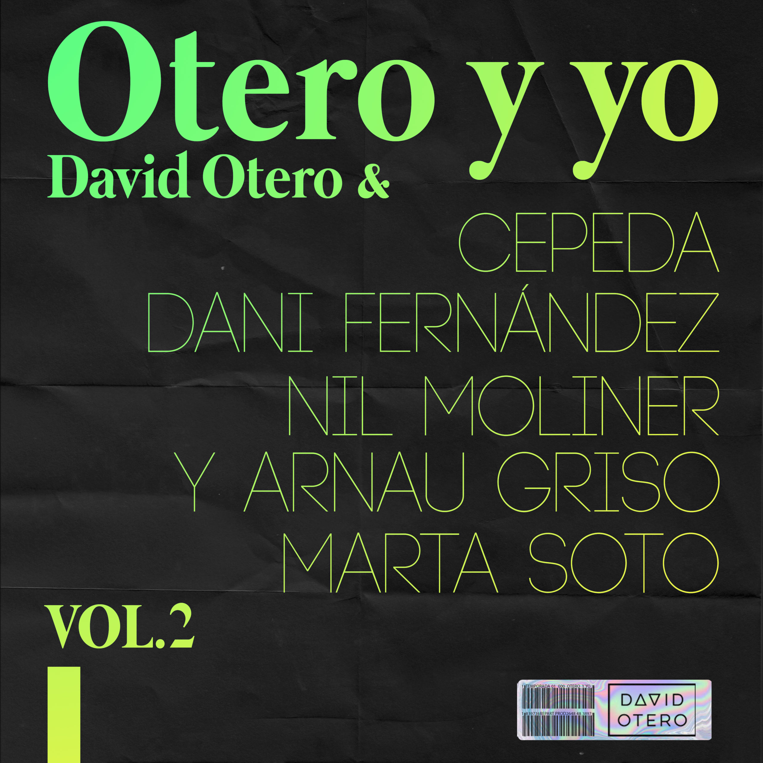 Portada de Otero Y Yo (Vol. 2)